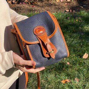 Dooney & Bourke Navy Equestrian Bag